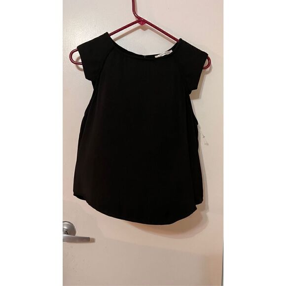 MIKA & GALA BLACK BLOUSE SIZE 10 NEW WITH TAGS - Picture 2 of 10